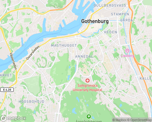 Gothenburg map